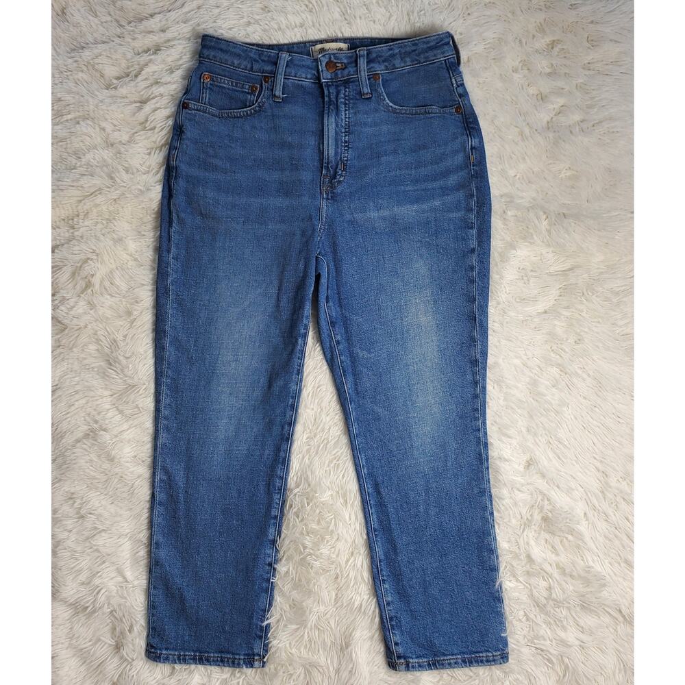 Madewell Curvy Perfect Crop Jeans 27 Petite - Picture 2 of 8
